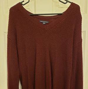 American Eagle Small sweater, maroon